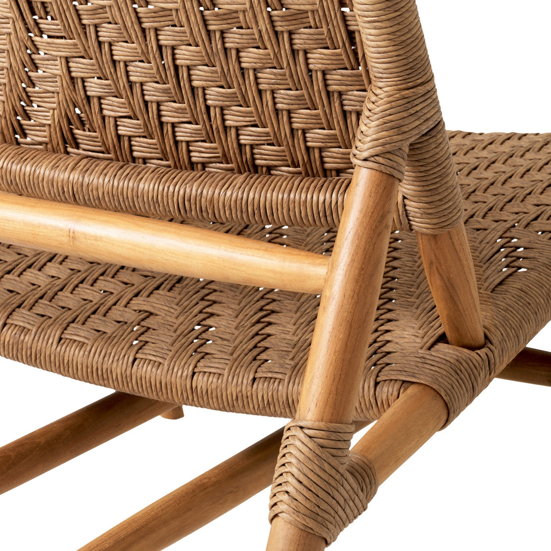 Outdoor Chair and Foot Stool Laroc Outdoor Eichholtz