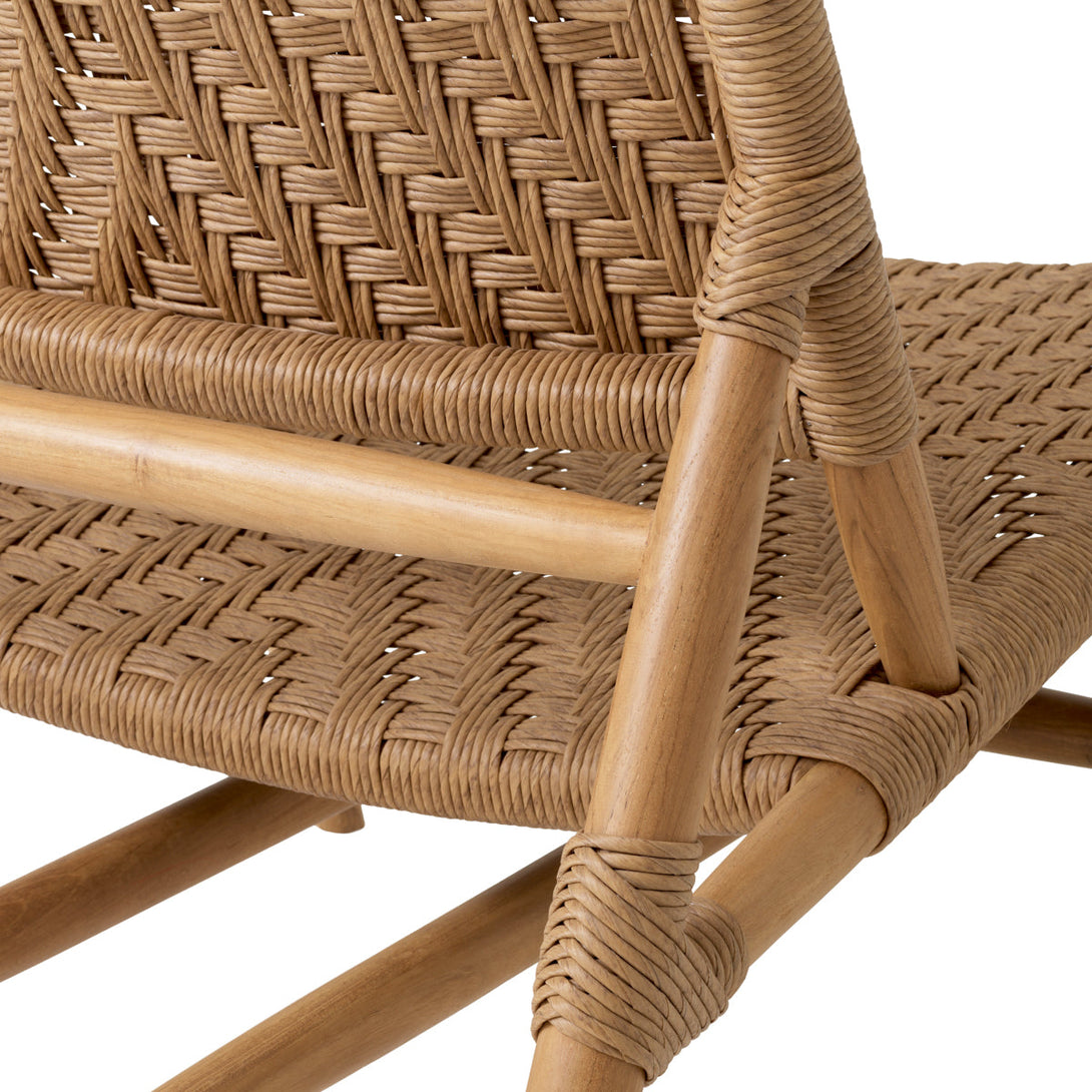 Outdoor Chair and Foot Stool Laroc Outdoor Eichholtz