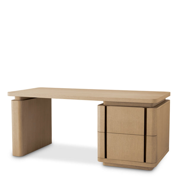 Desk Modesto Natural Oak Veneer - Image 1