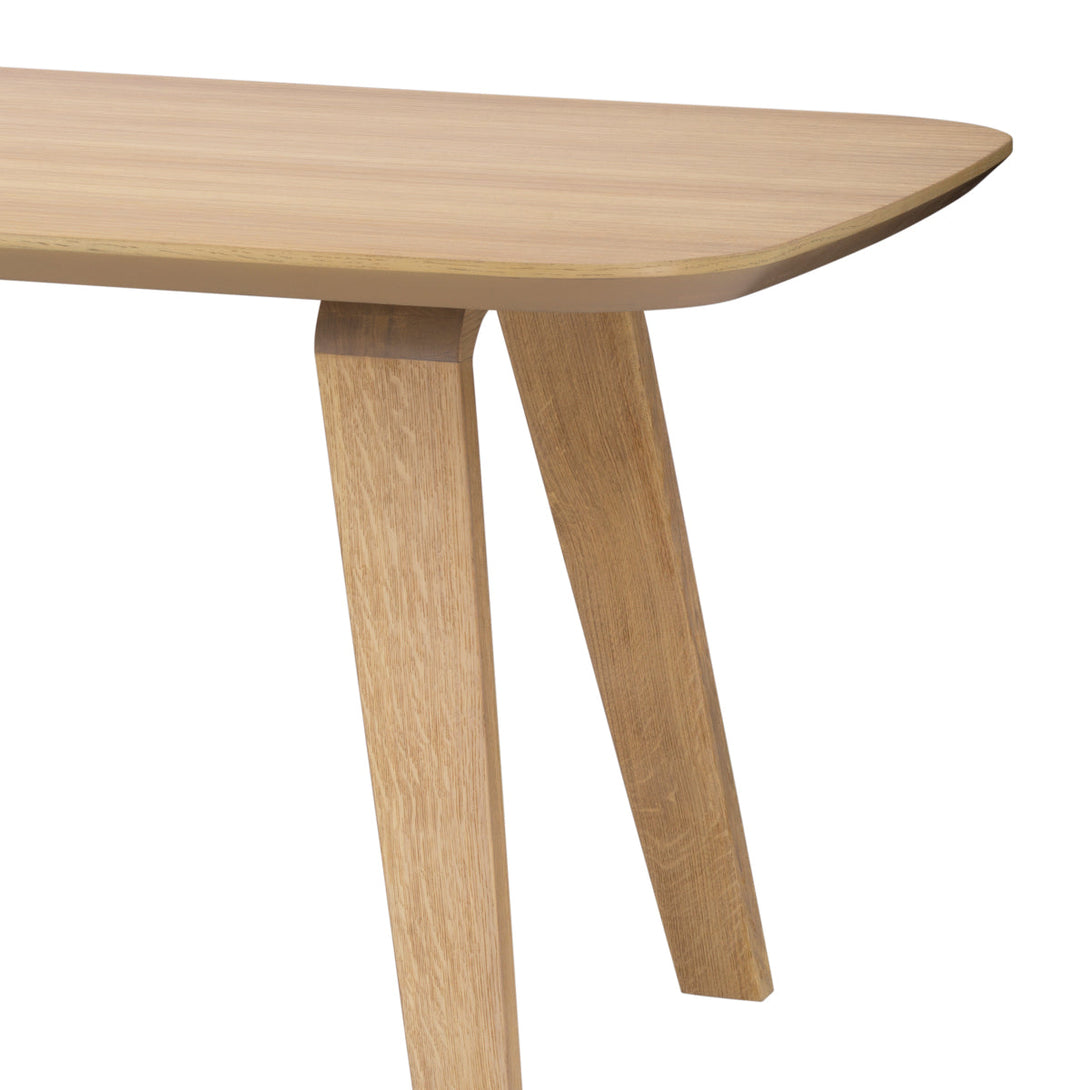 Dining Table Glover Natural Oak Veneer - Image 6