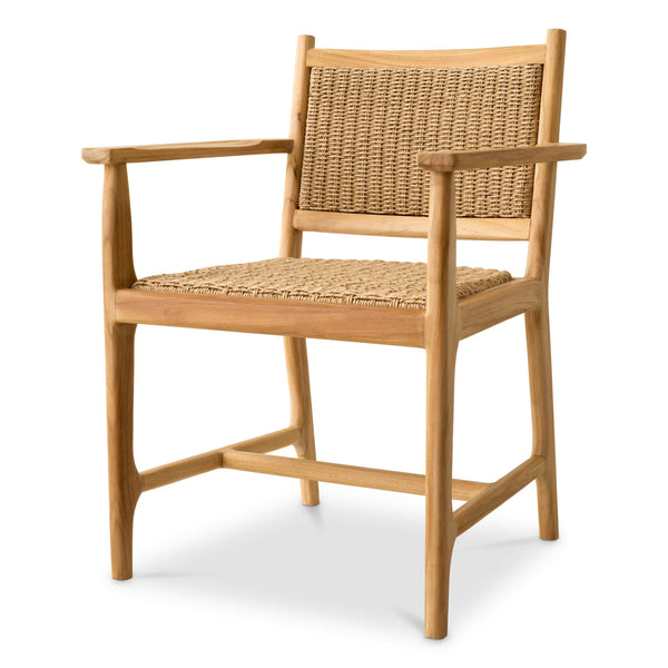 Outdoor Dining Chair Pivetti with arm Furniture Eichholtz