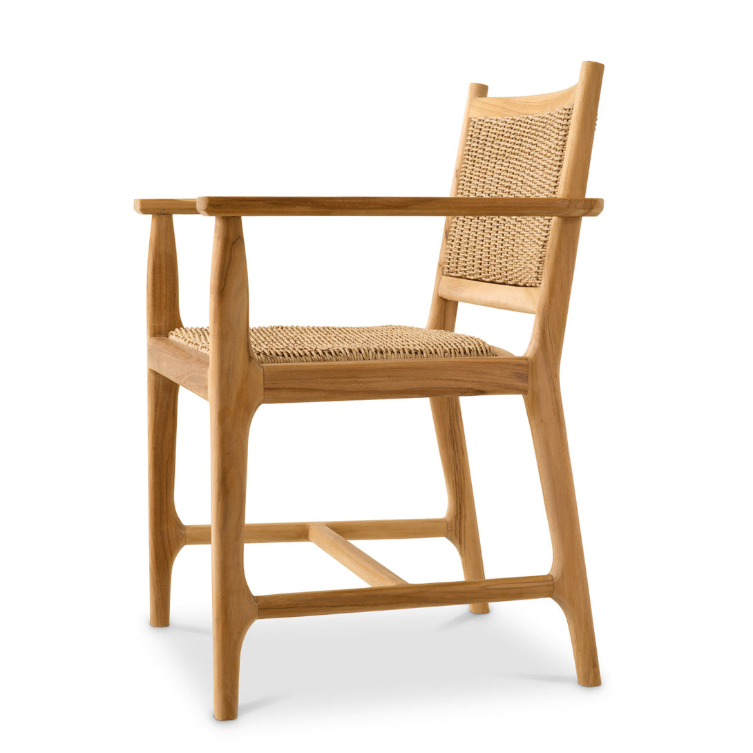 Outdoor Dining Chair Pivetti with arm Furniture Eichholtz