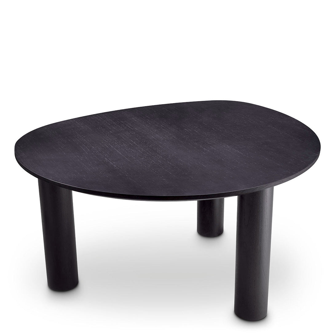 Dining Table Lombardo Black Veneer - Image 1