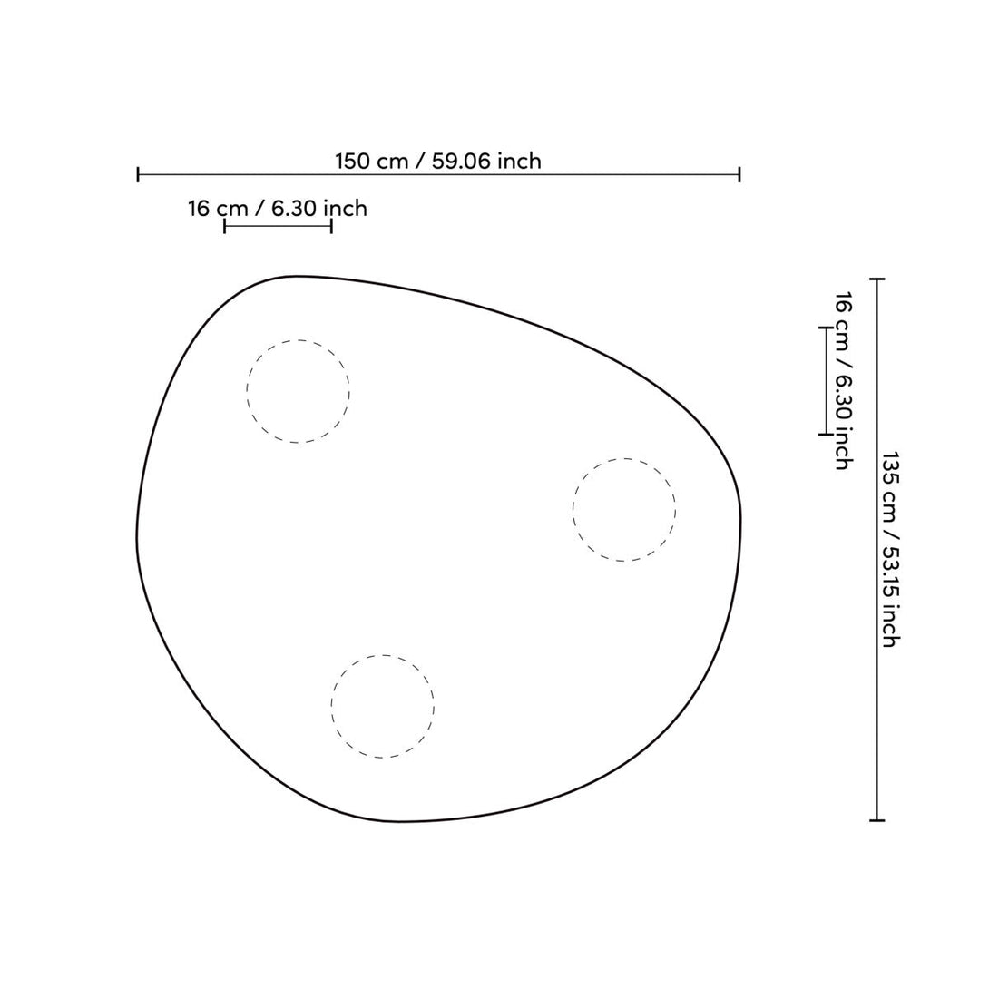 Dining Table Lombardo Black Veneer - Image 7