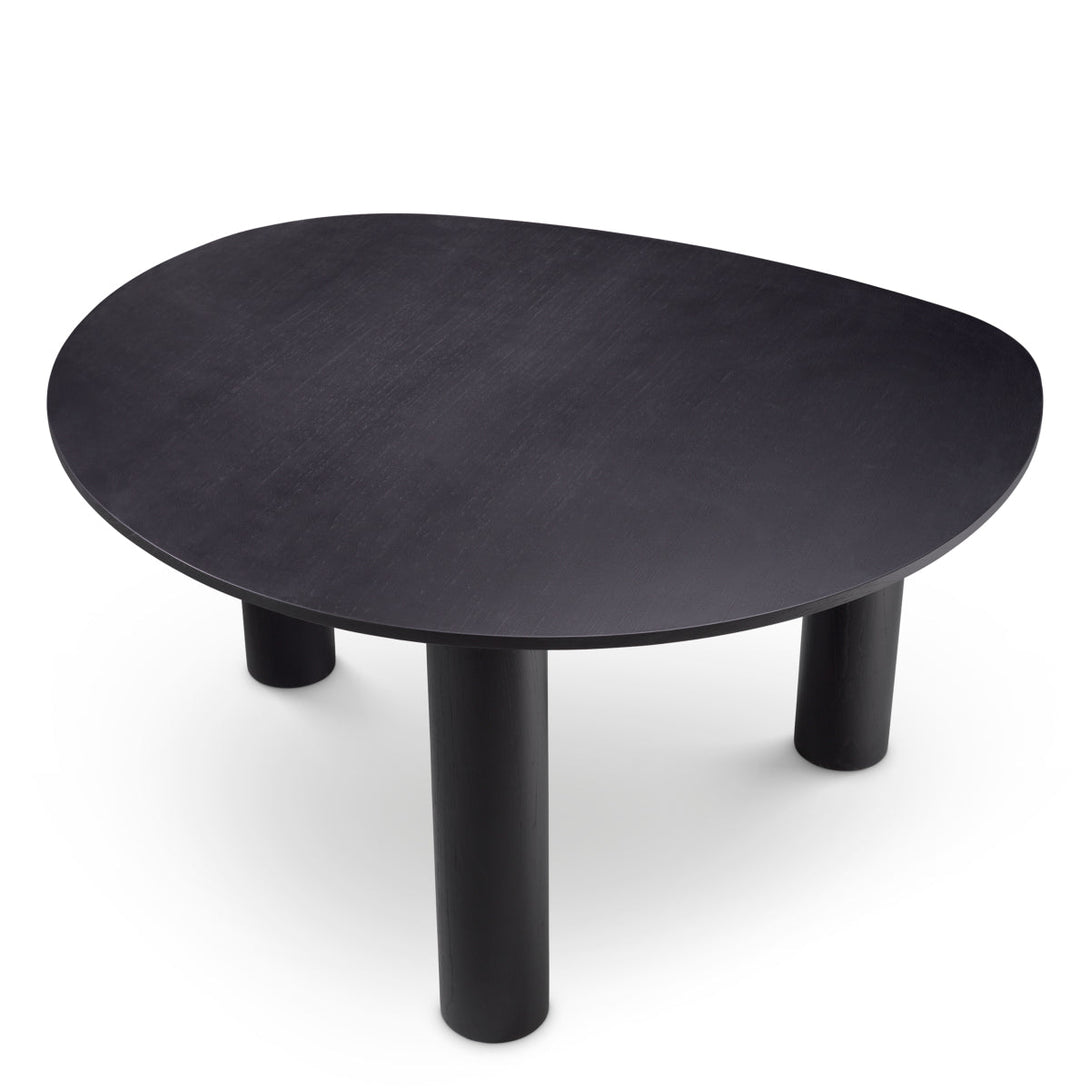 Dining Table Lombardo Black Veneer - Image 3