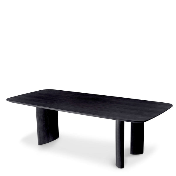 Dining Table Harmonie S Black Veneer - Image 1