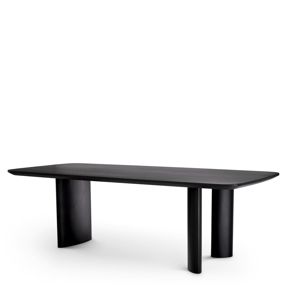 Dining Table Harmonie S Black Veneer - Image 3