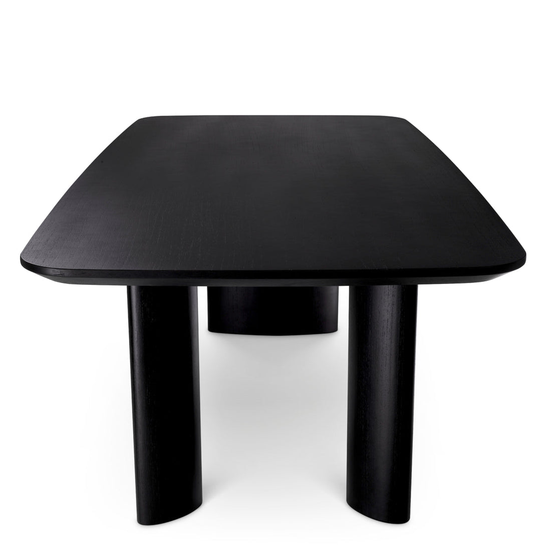 Dining Table Harmonie S Black Veneer - Image 4