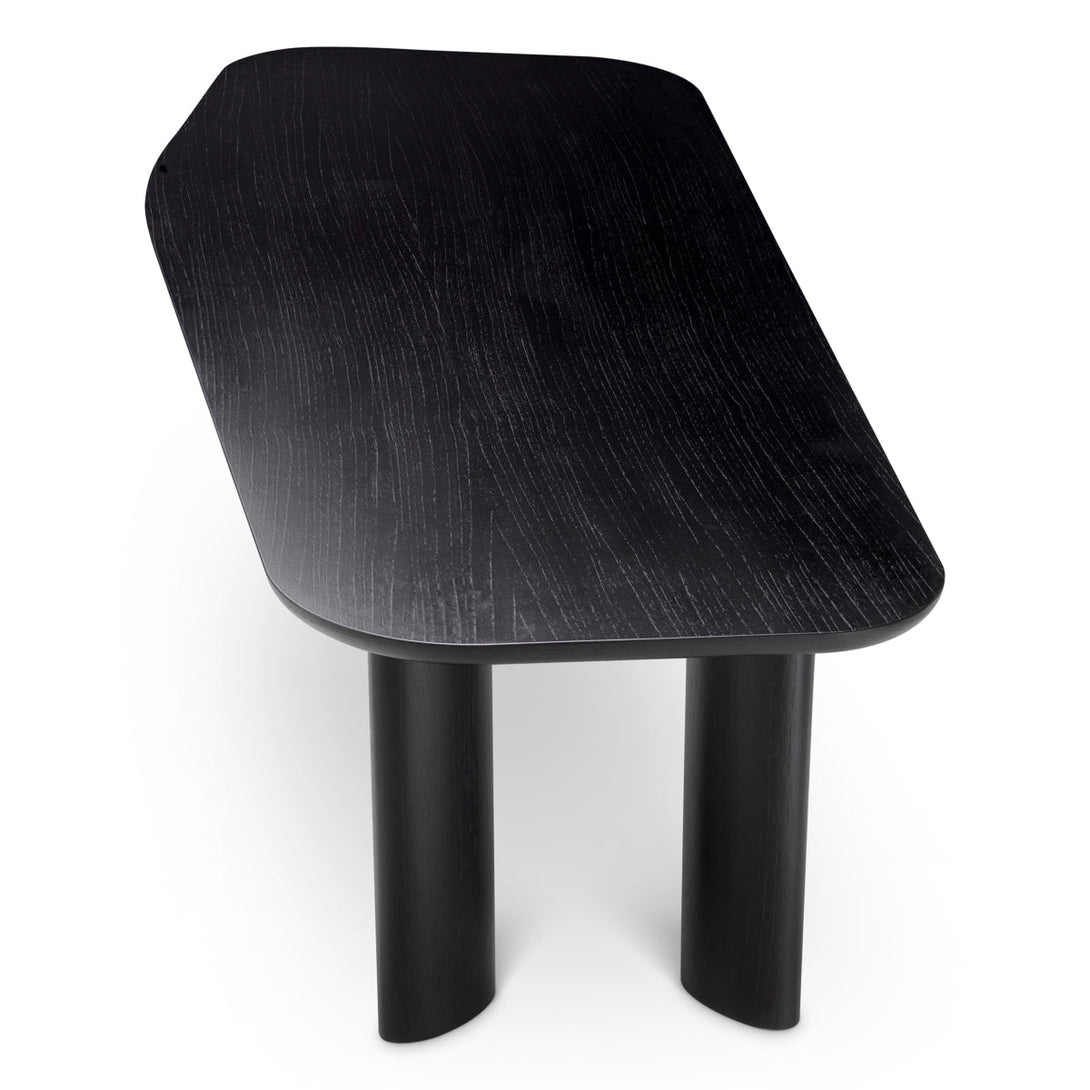 Dining Table Flemings Black Veneer - Image 5