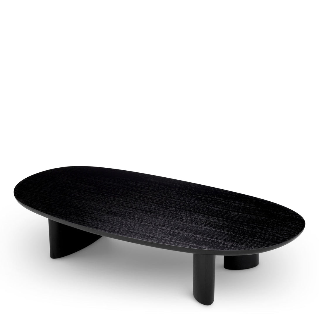Coffee Table Lindner Black Veneer Furniture Eichholtz