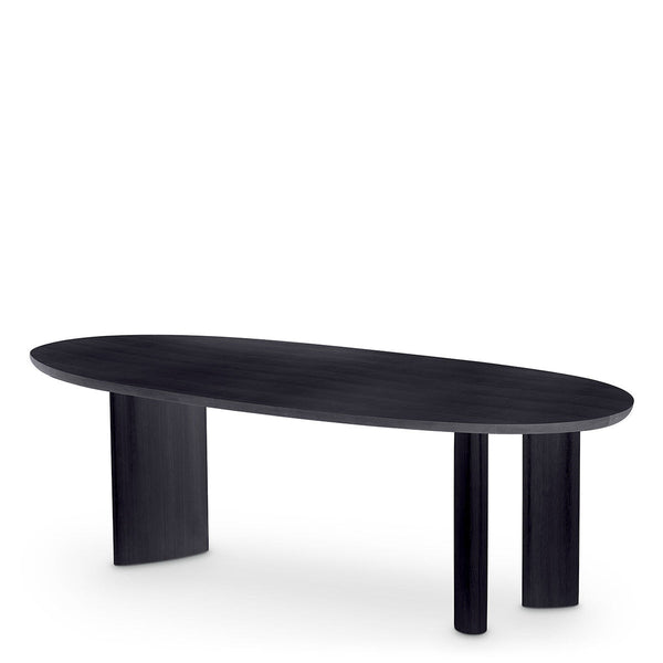 Dining Table Lindner Black Veneer - Image 1