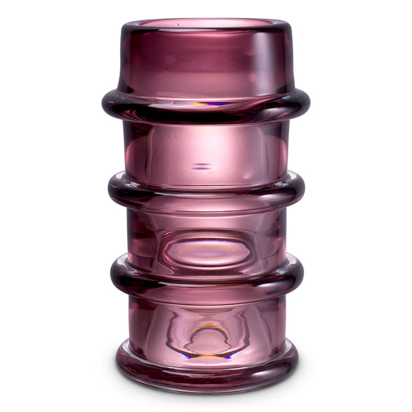 Vase Bloom Hand Blown Pink Colour Accessories Eichholtz