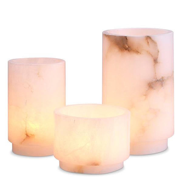 Tealight holder Leonidas set of 3 Accessories Eichholtz