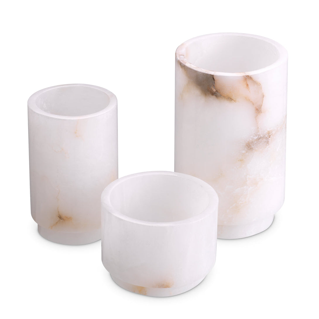Tealight holder Leonidas set of 3 Accessories Eichholtz
