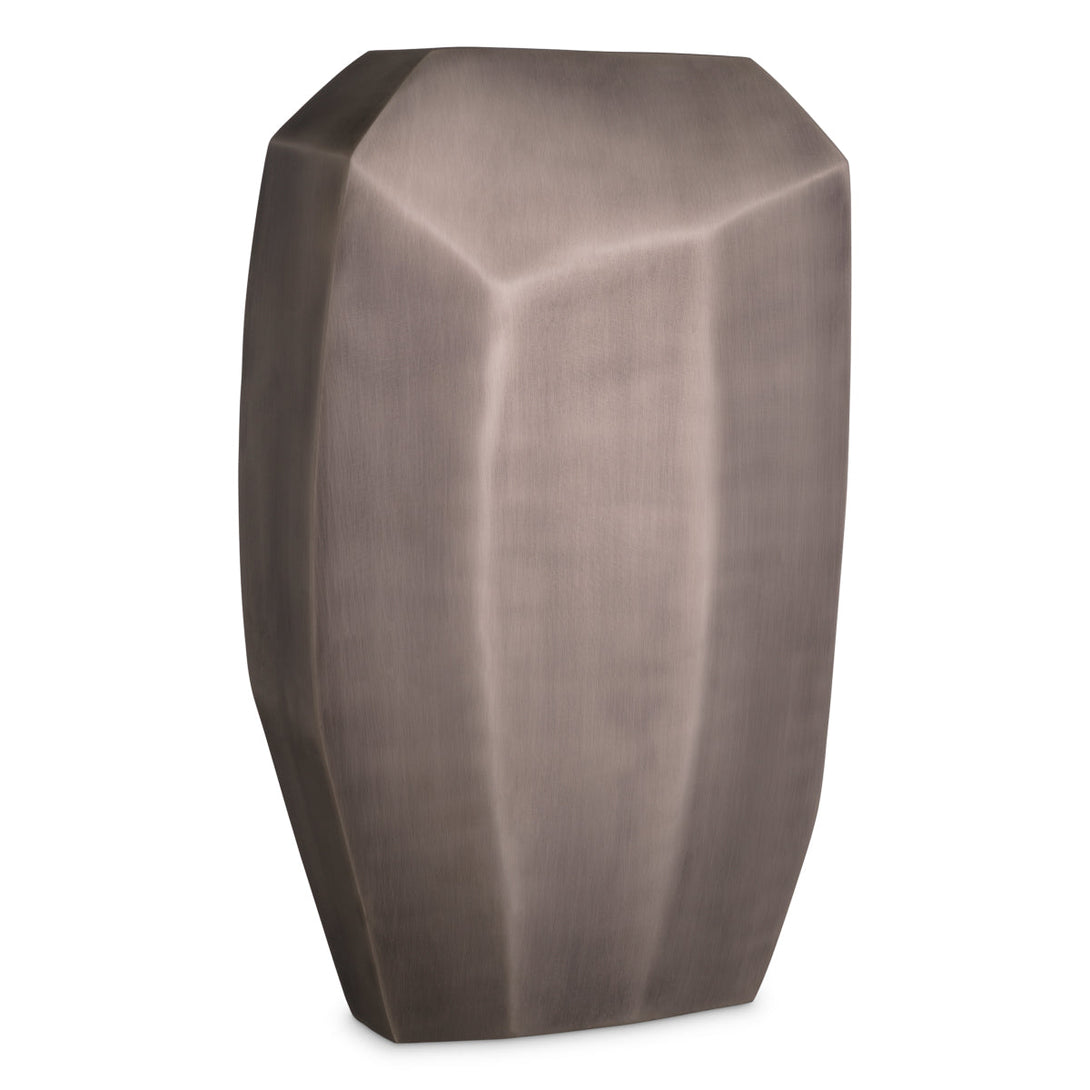 Vase Linos S Matte Nickel Finish Accessories Eichholtz
