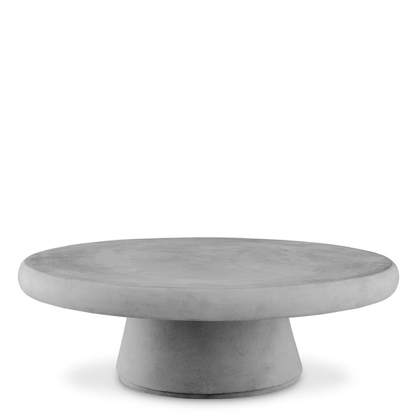 Outdoor Coffee Table Cleon Smooth Grey Outdoor Eichholtz