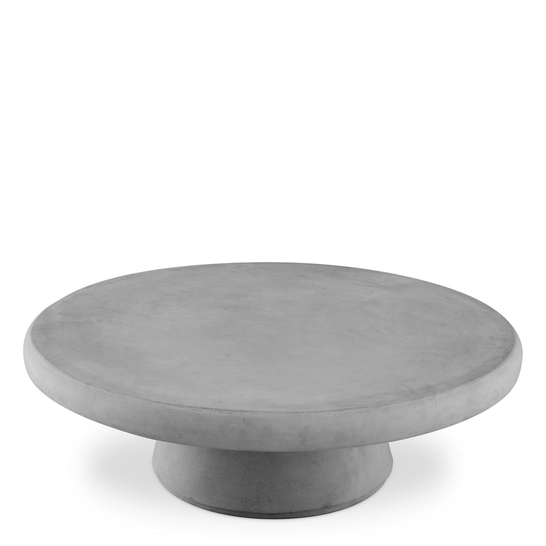 Outdoor Coffee Table Cleon Smooth Grey Outdoor Eichholtz