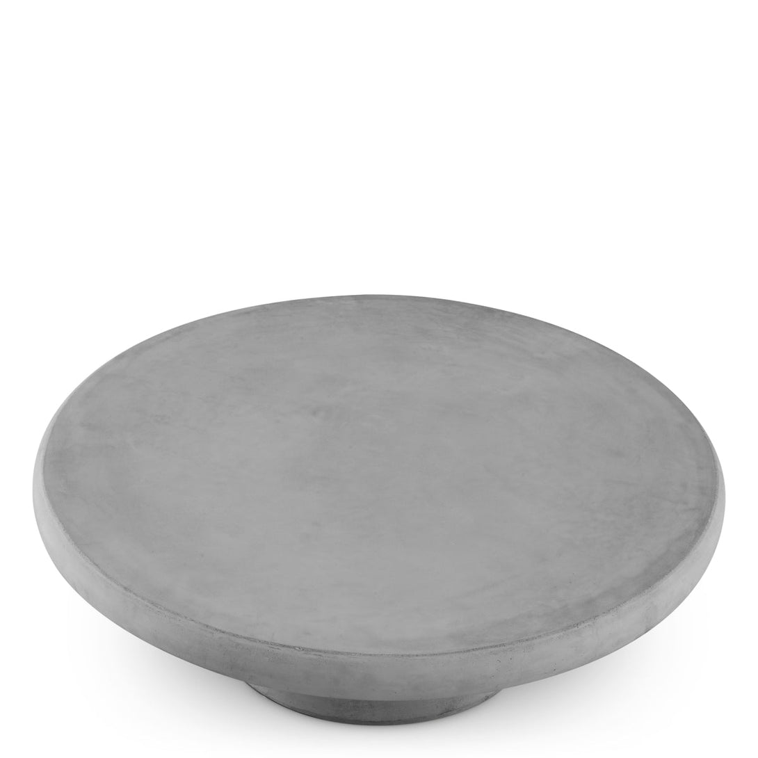 Outdoor Coffee Table Cleon Smooth Grey Outdoor Eichholtz