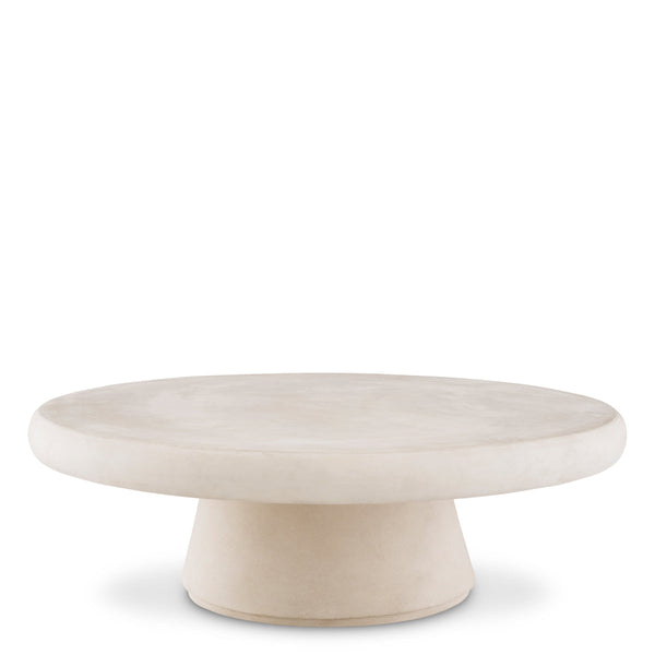 Outdoor Coffee Table Cleon Cream Outdoor Eichholtz