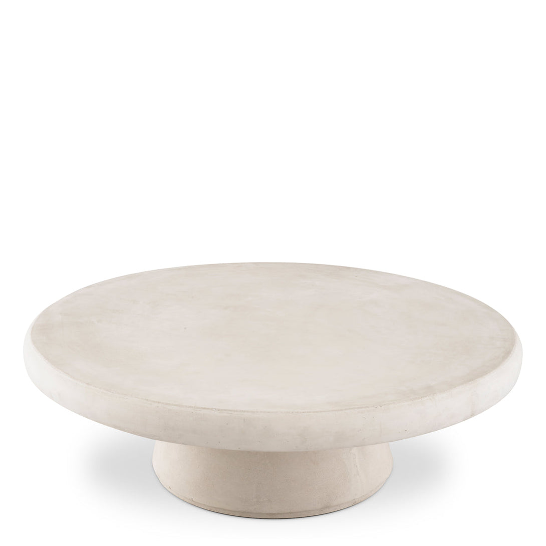 Outdoor Coffee Table Cleon Cream Outdoor Eichholtz