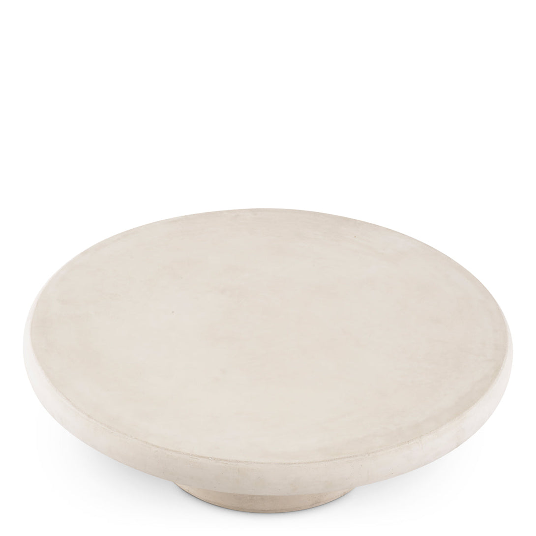 Outdoor Coffee Table Cleon Cream Outdoor Eichholtz