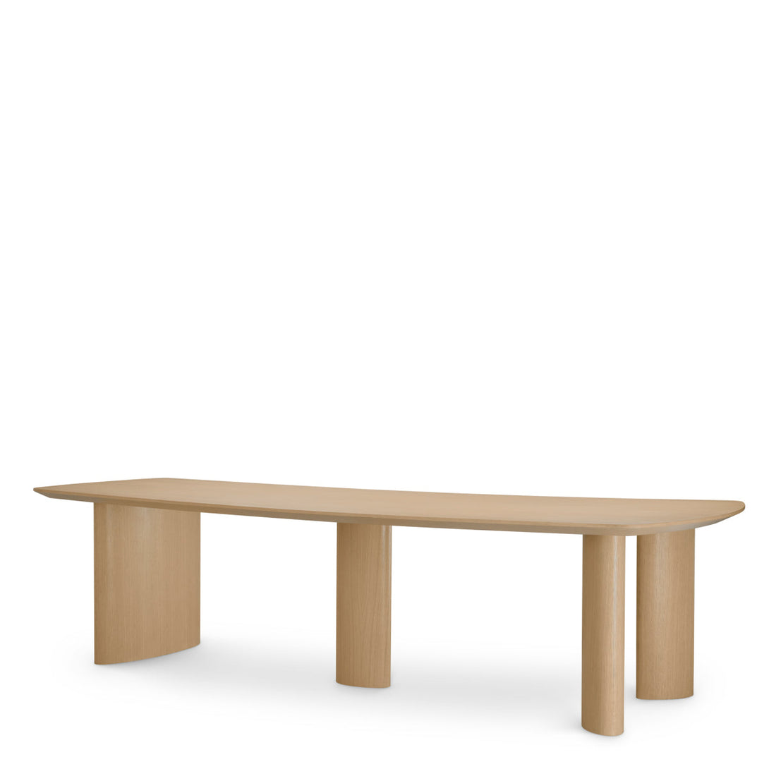 Dining Table Bergman L Natural Oak Veneer - Image 4