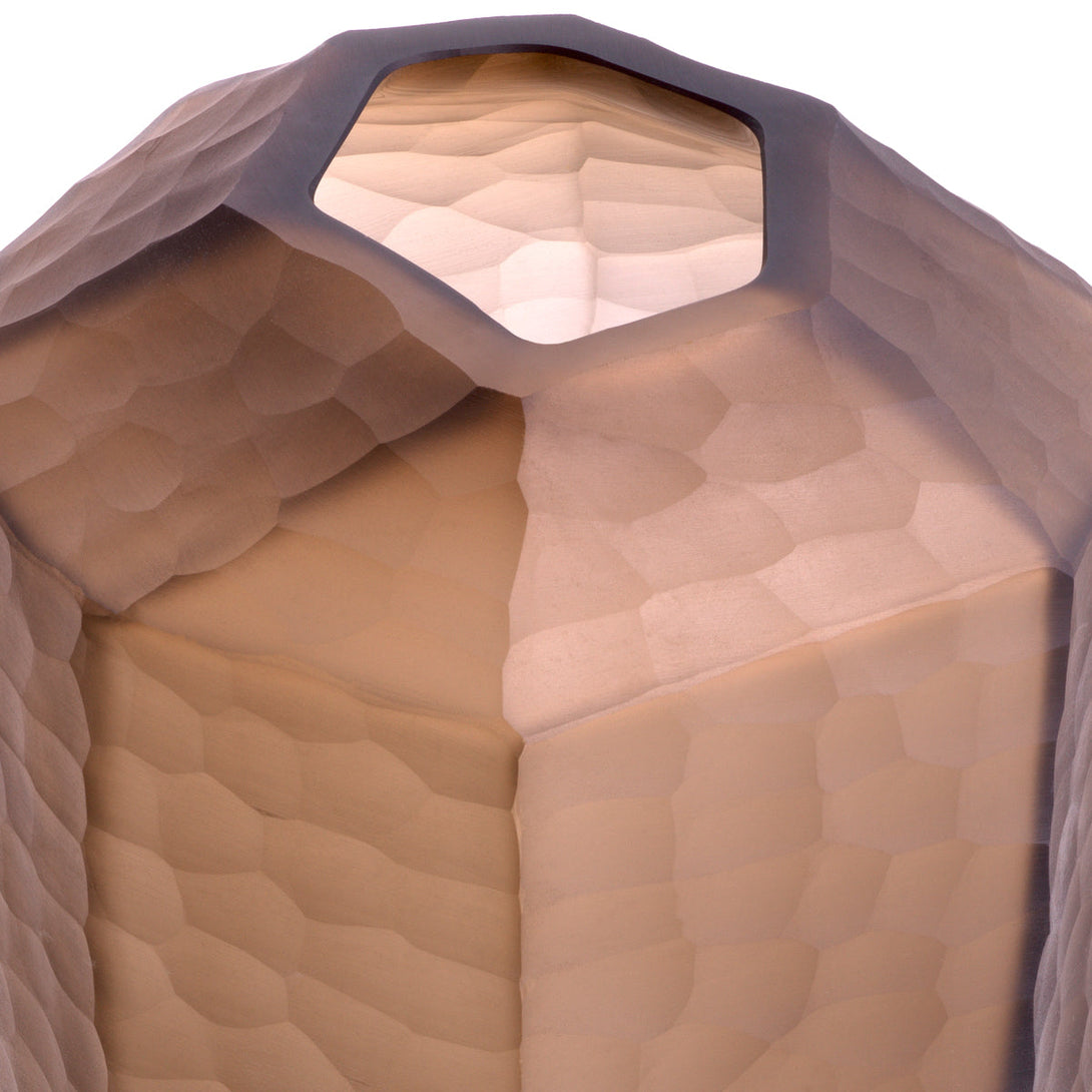 Vase Larisa Hand Blown Brown Colour Accessories Eichholtz