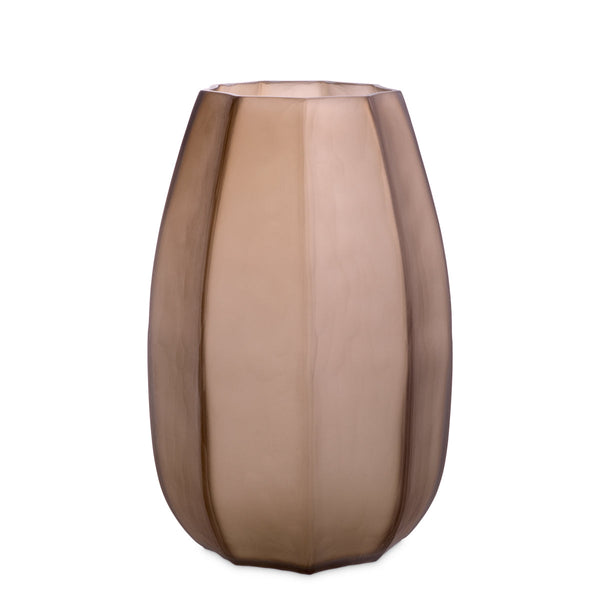 Vase Tiara S Hand Blown Brown Colour Accessories Eichholtz