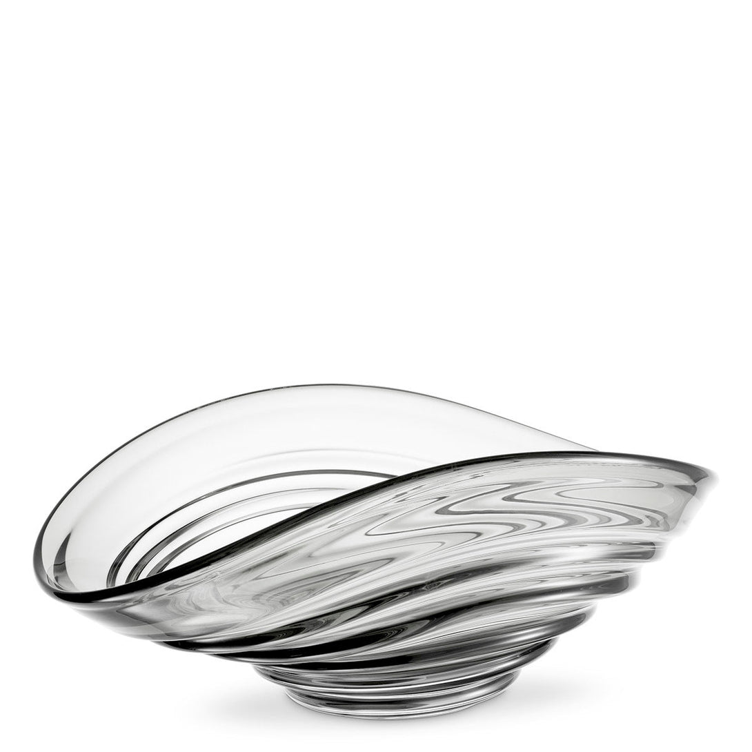Bowl Pheadra L Hand Blown Clear Accessories Eichholtz