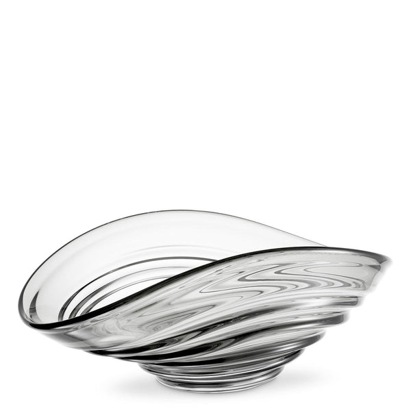 Bowl Pheadra L Hand Blown Clear Accessories Eichholtz