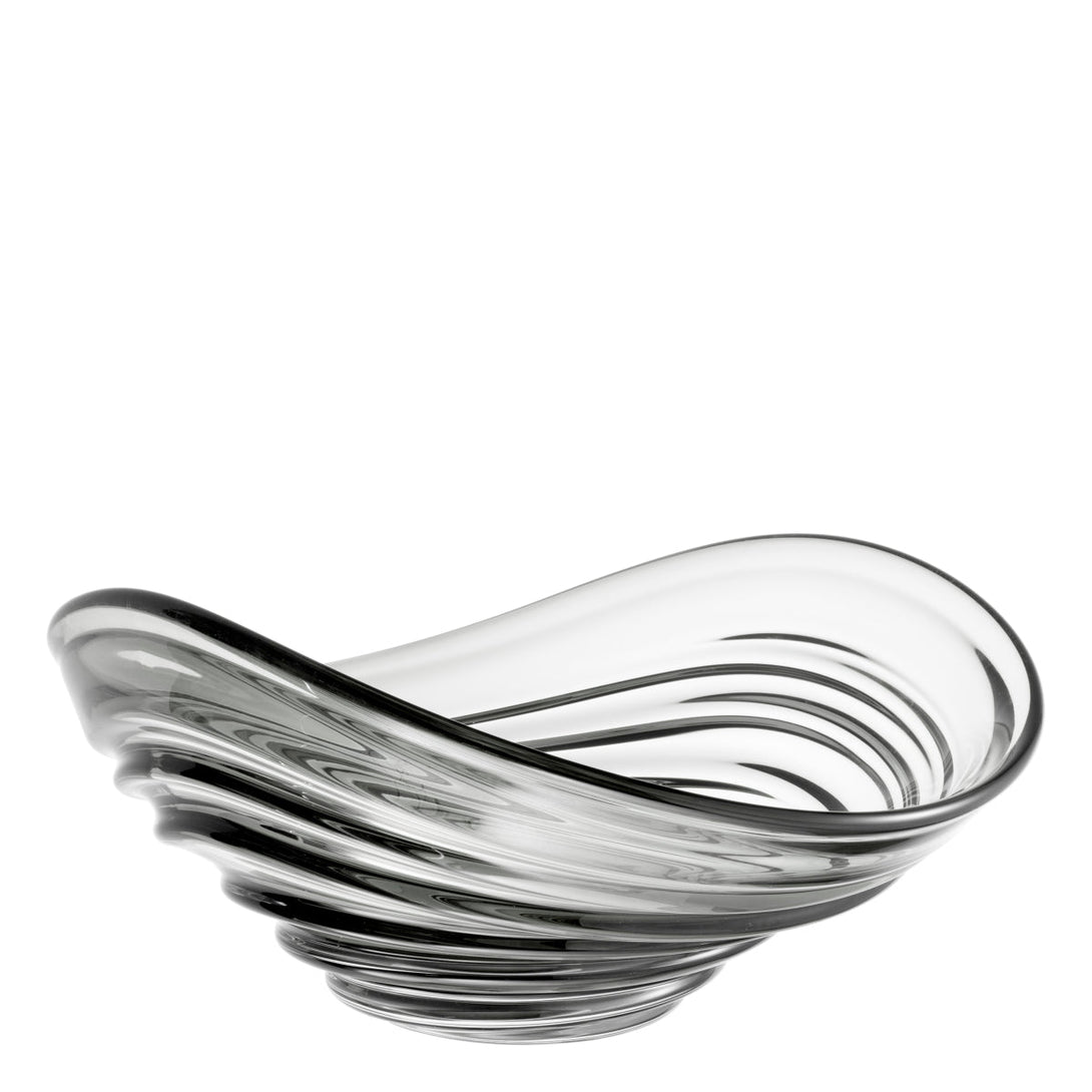 Bowl Pheadra L Hand Blown Clear Accessories Eichholtz