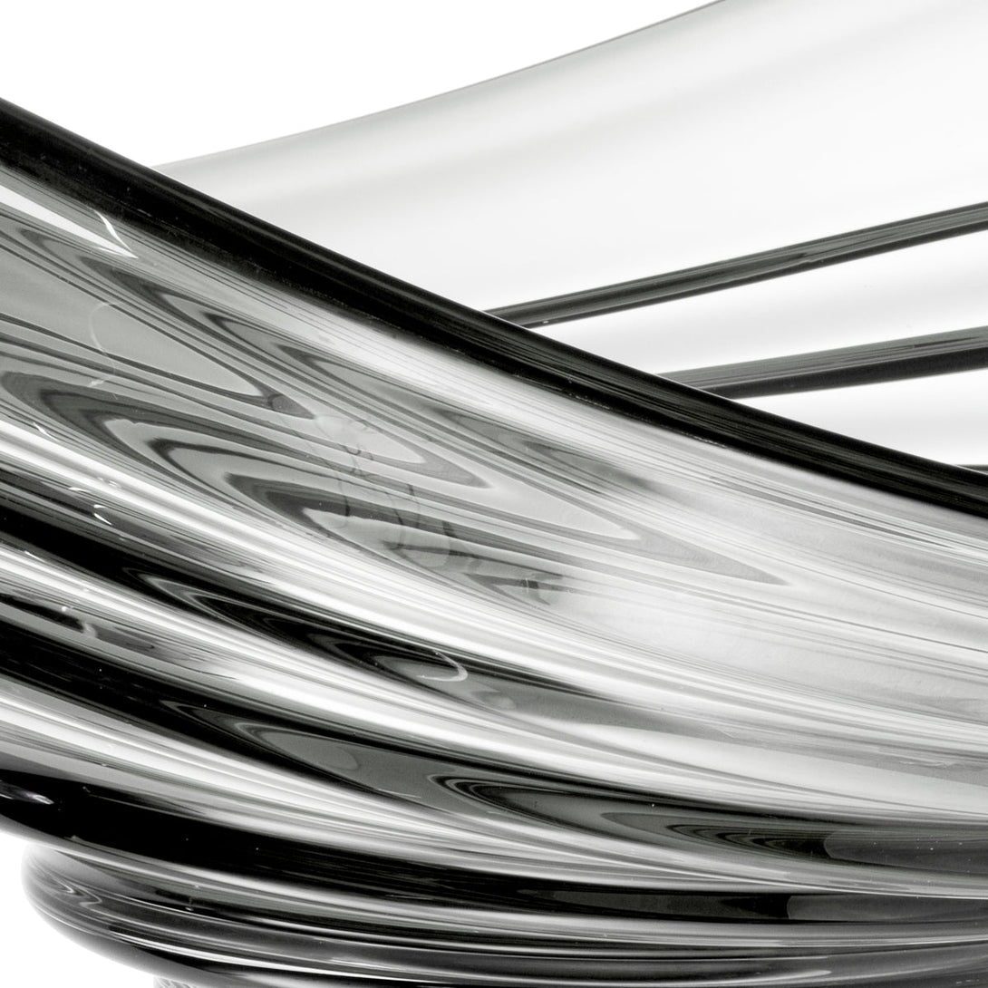 Bowl Pheadra L Hand Blown Clear Accessories Eichholtz