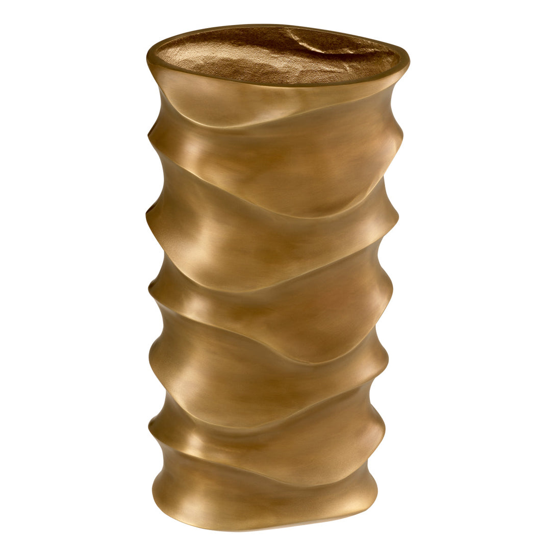 Vase Rapho Vintage Brass Finish Accessories Eichholtz