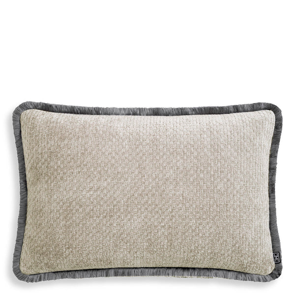 Cushion Paia Rectangular Light Grey Accessories Eichholtz