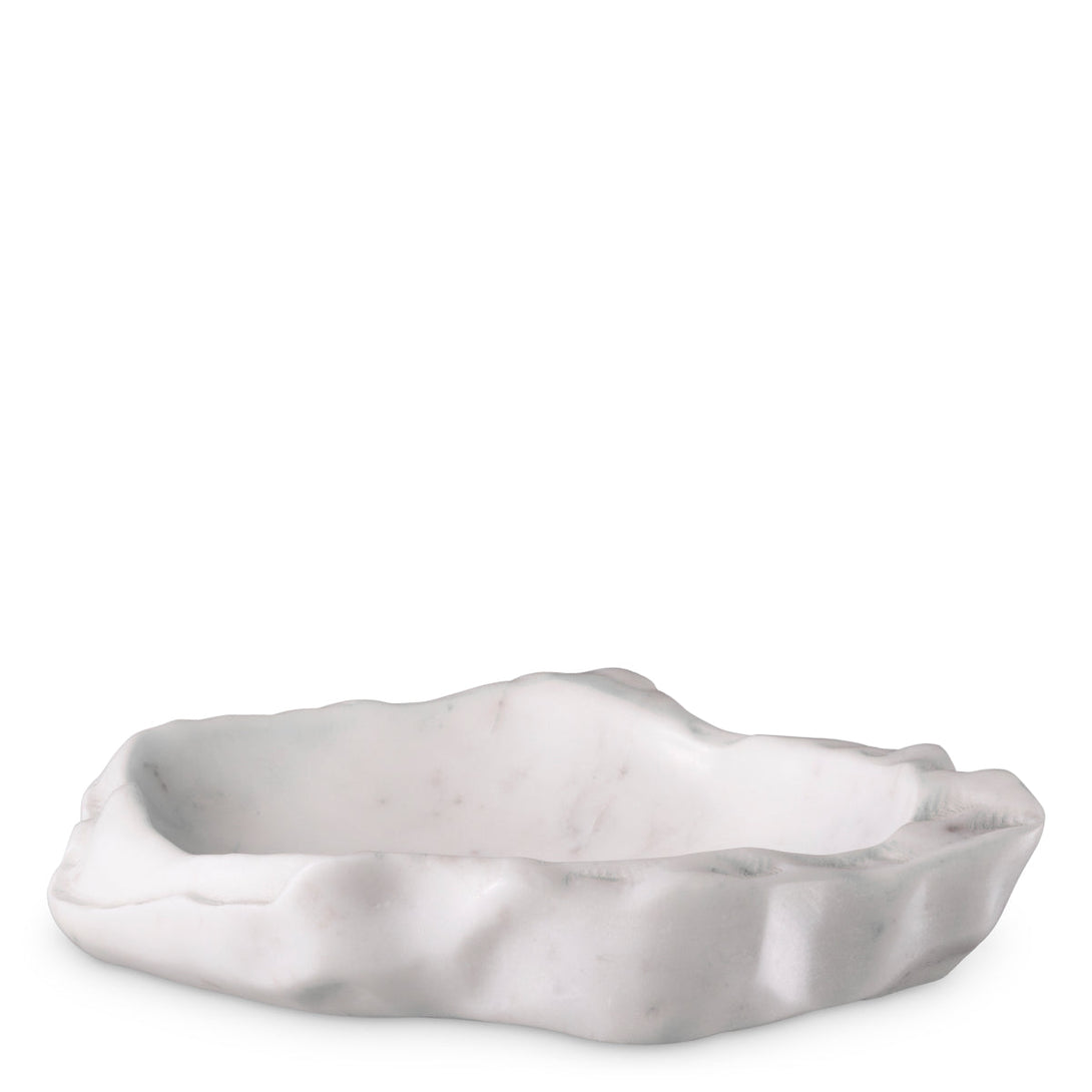 Bowl Callas White Marble Accessories Eichholtz
