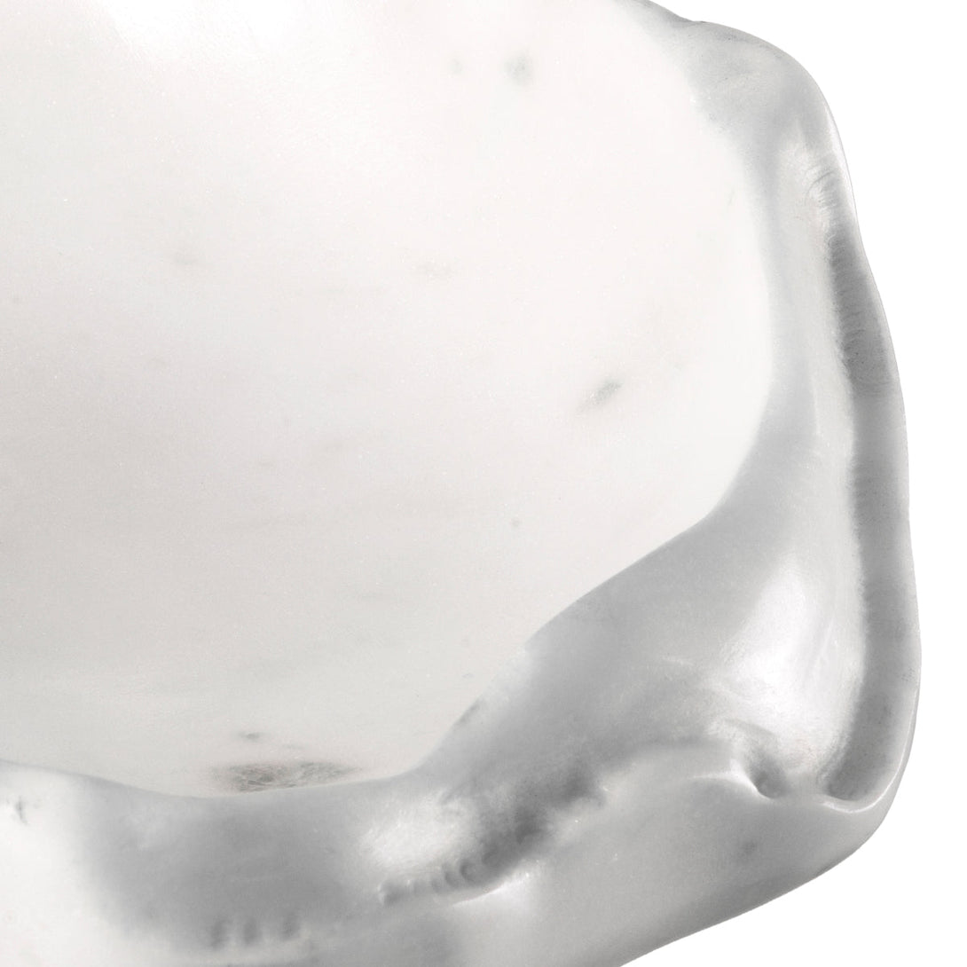 Bowl Callas White Marble Accessories Eichholtz