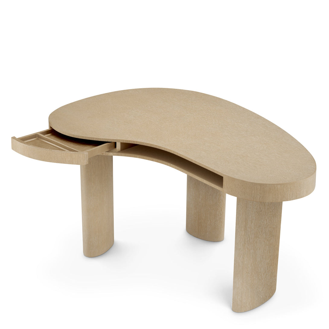 Desk Vence Washed Oak Veneer - Image 2