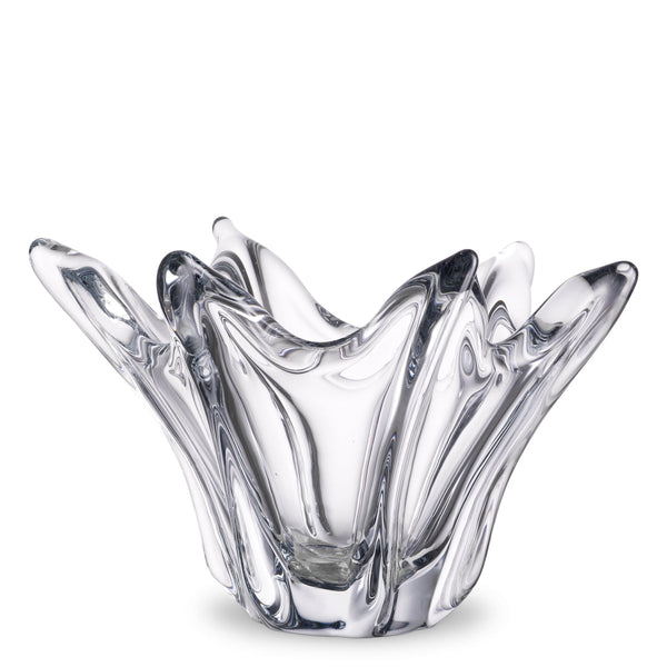 Bowl Sutter Handblown Clear Accessories Eichholtz