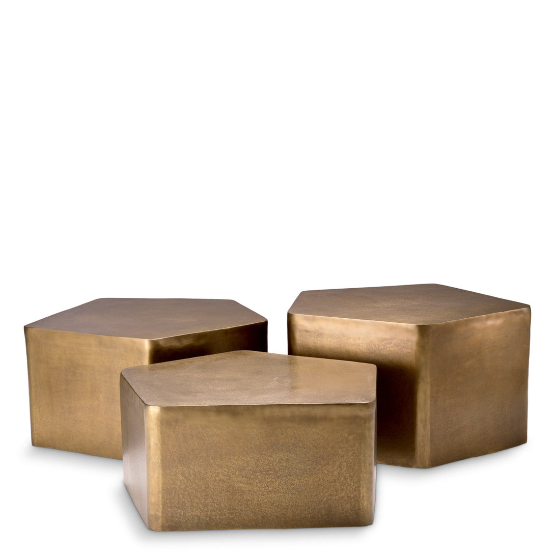 Coffee Table Veenazza set of 3 Furniture Eichholtz