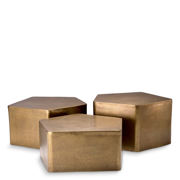 Coffee Table Veenazza set of 3 Furniture Eichholtz