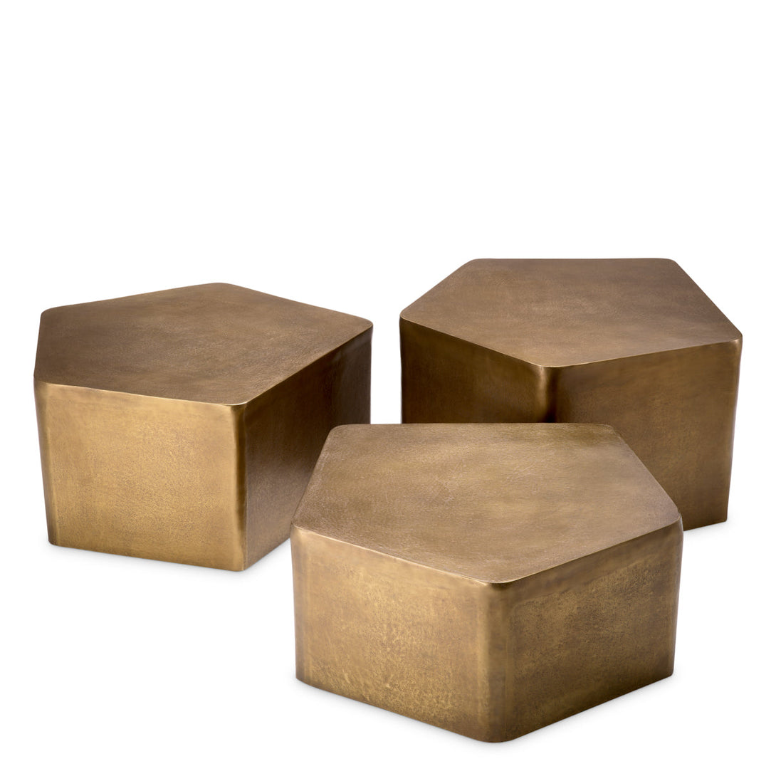Coffee Table Veenazza set of 3 Furniture Eichholtz