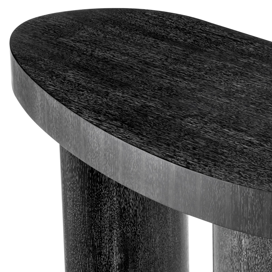 Desk Vence Charcoal Grey Oak Veneer - Image 6