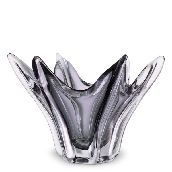 Bowl Sutter Handblown Grey Accessories Eichholtz