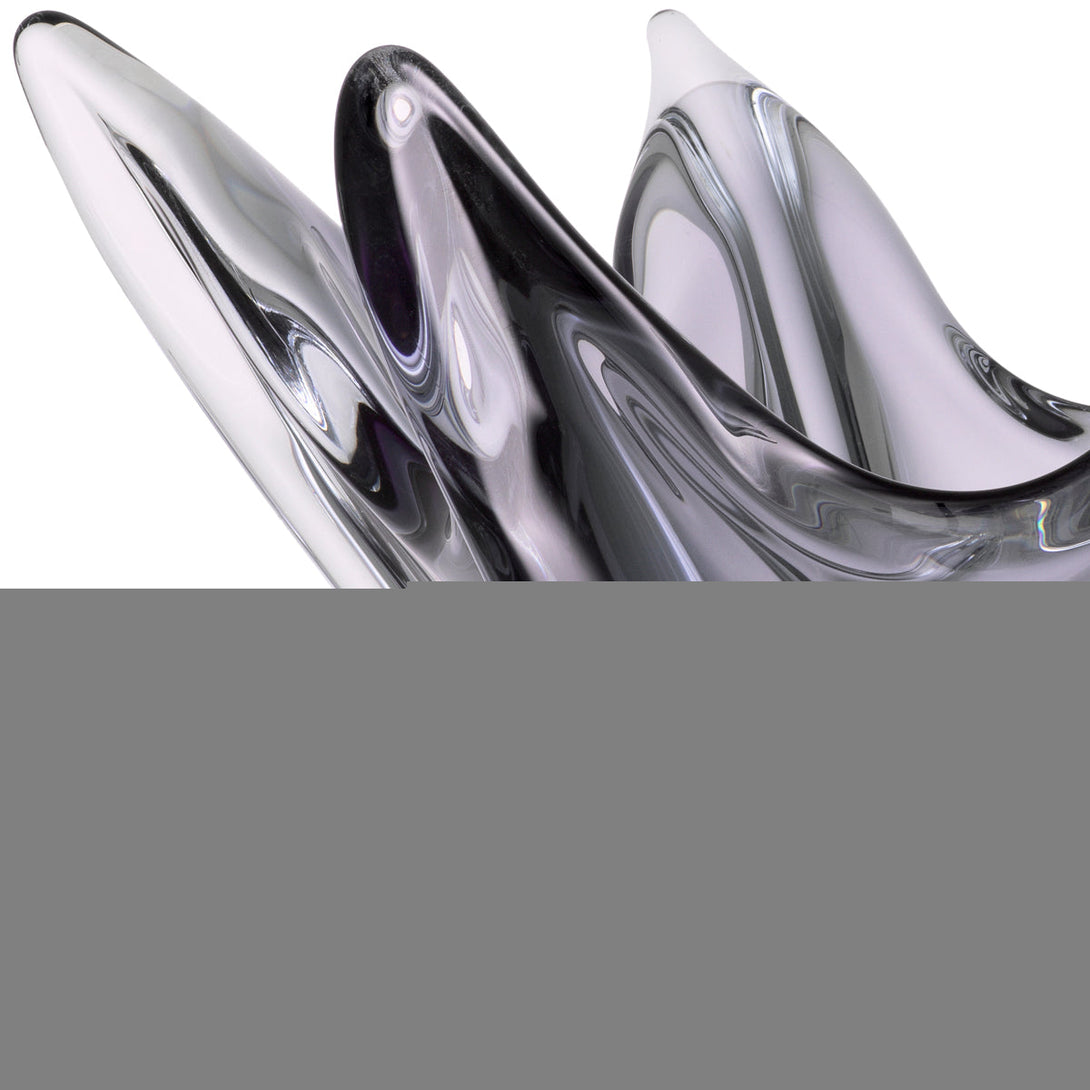 Bowl Sutter Handblown Grey Accessories Eichholtz