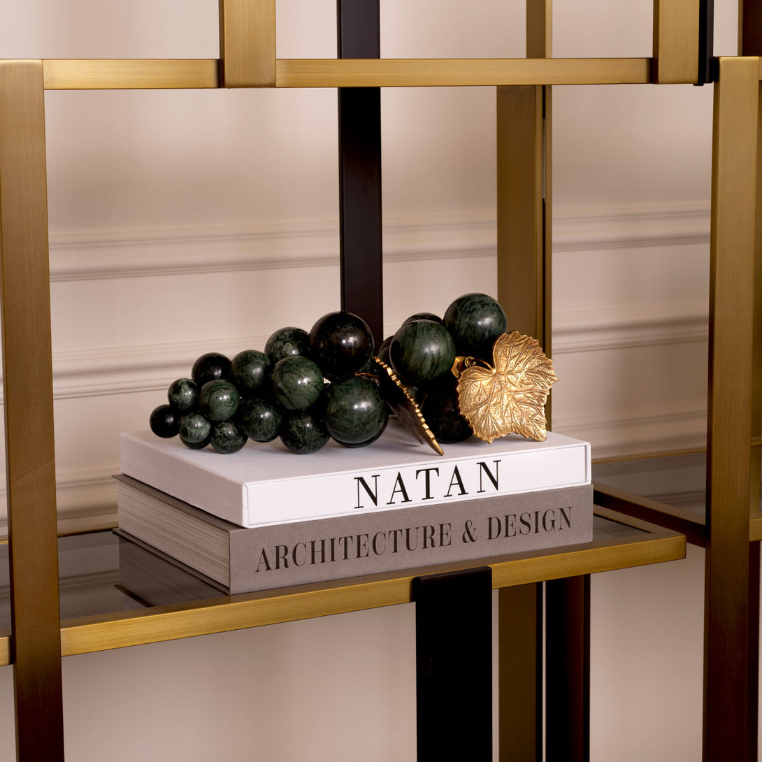 Object Vintage Grapes Green Marble Accessories Eichholtz