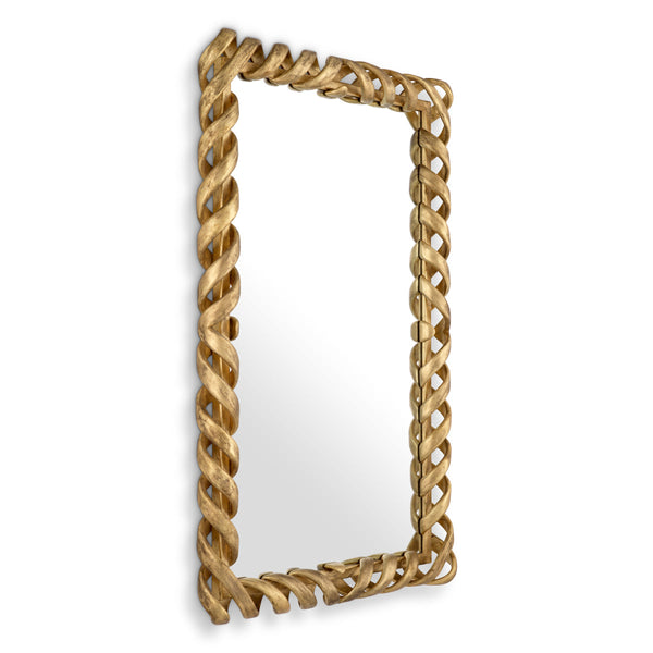 Mirror Casone Antiqued Gold Leaf Accessories Eichholtz