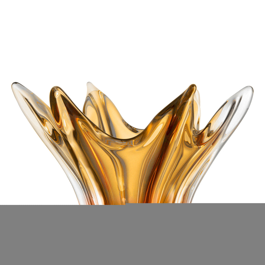 Bowl Sutter Handblown Yellow Accessories Eichholtz