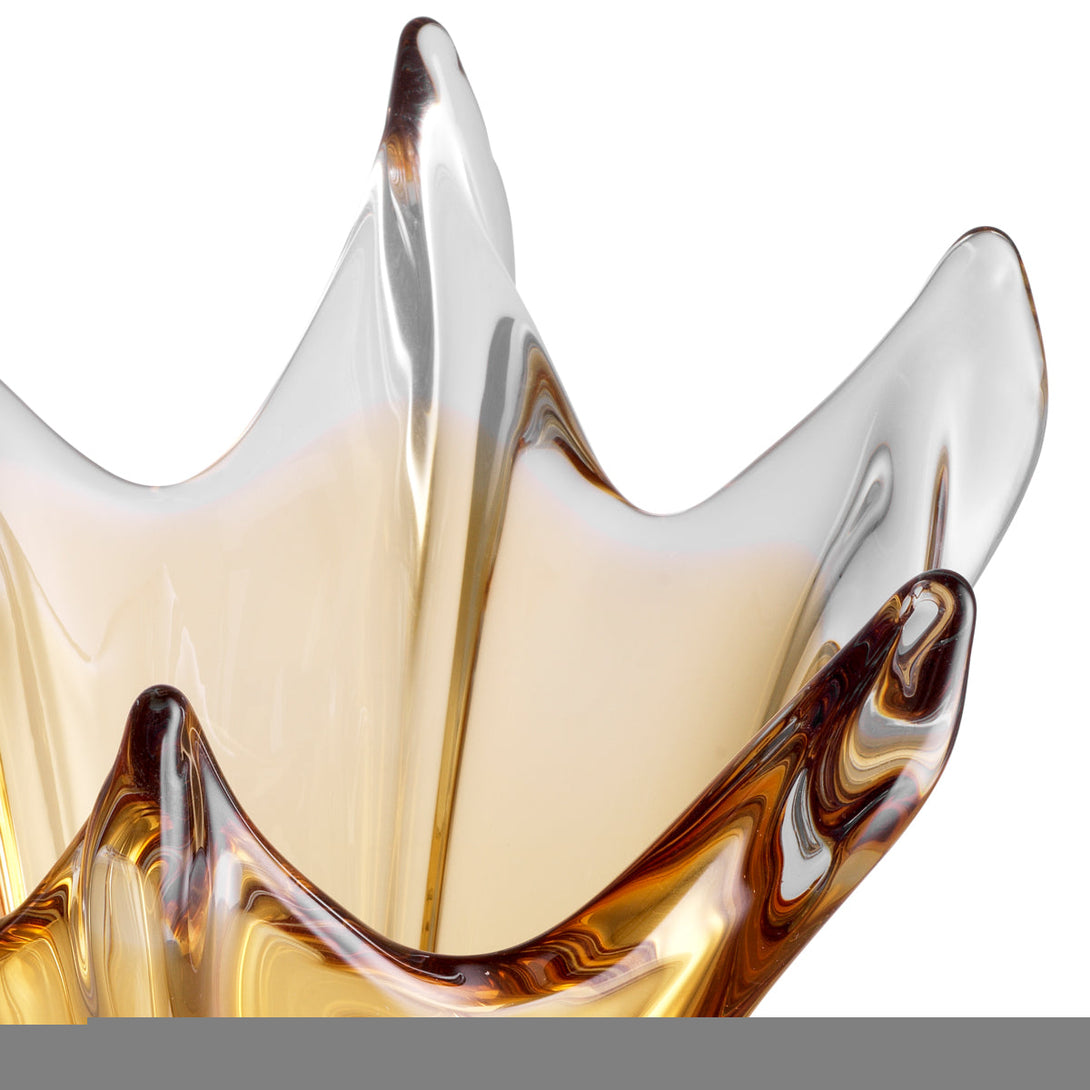 Bowl Sutter Handblown Yellow Accessories Eichholtz