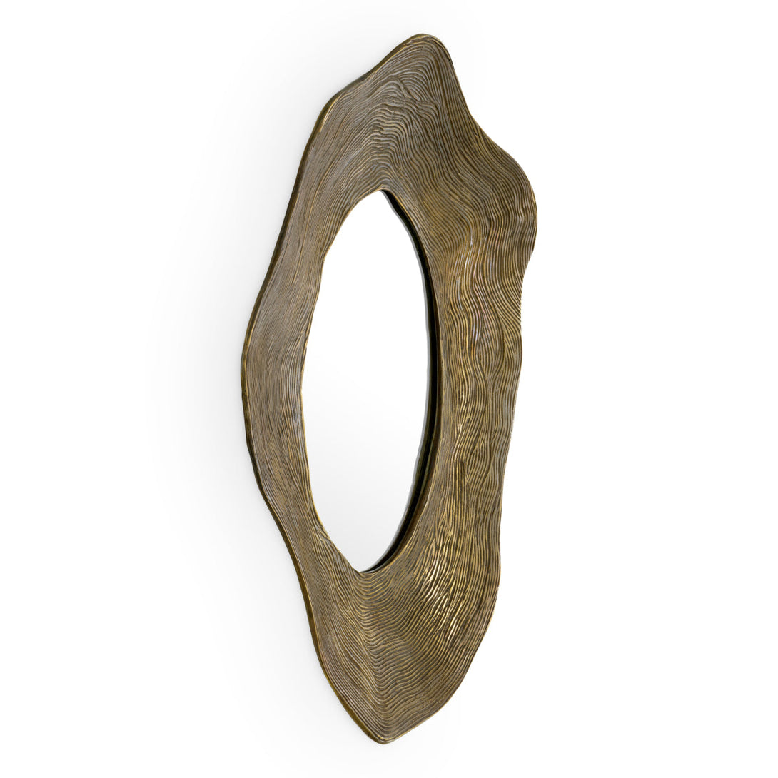 Mirror Pavona Vintage Brass Finish Accessories Eichholtz