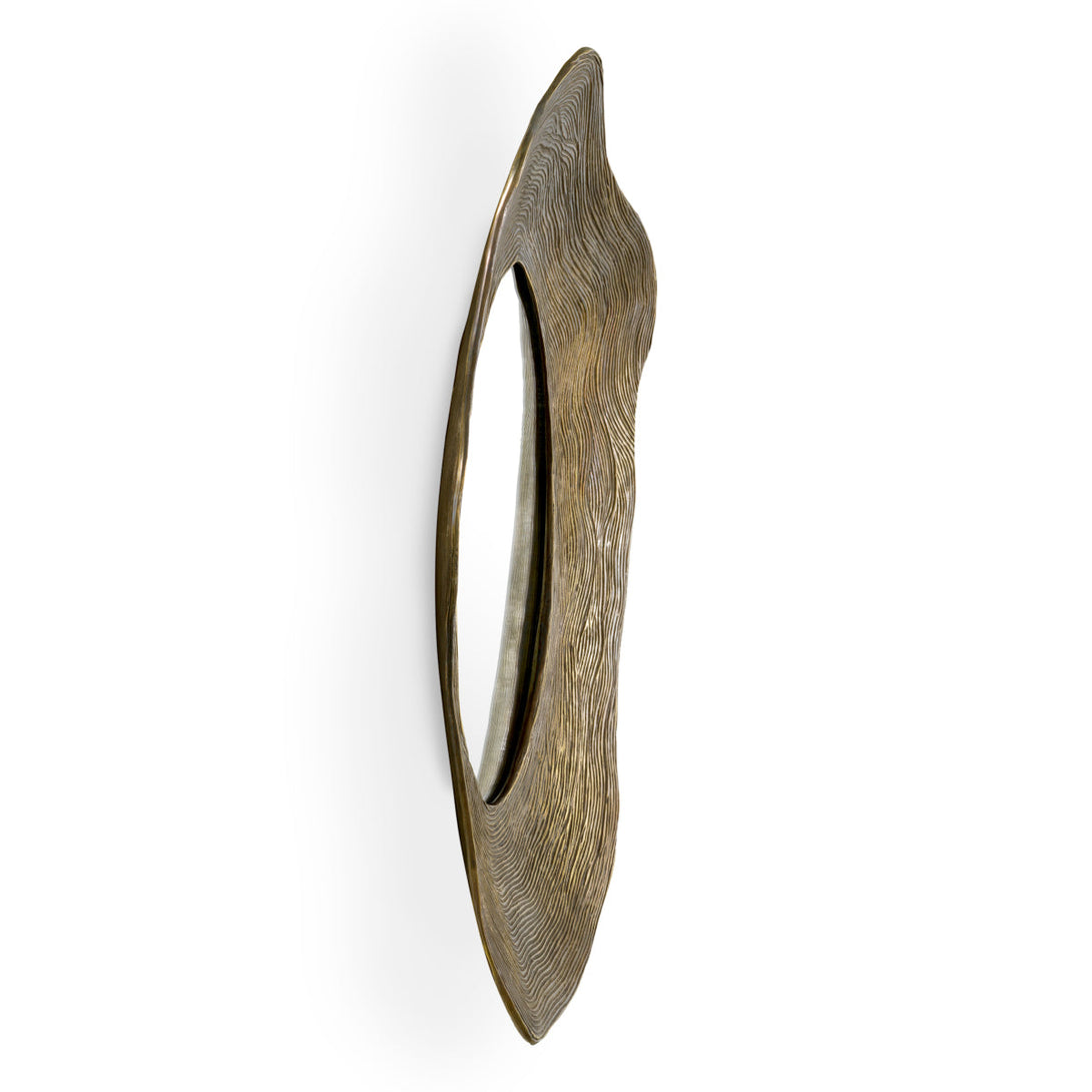Mirror Pavona Vintage Brass Finish Accessories Eichholtz